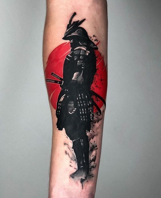 Tatuagem de Samurai