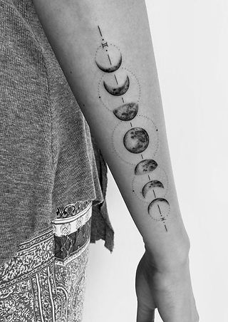 Moon Tattoo 
