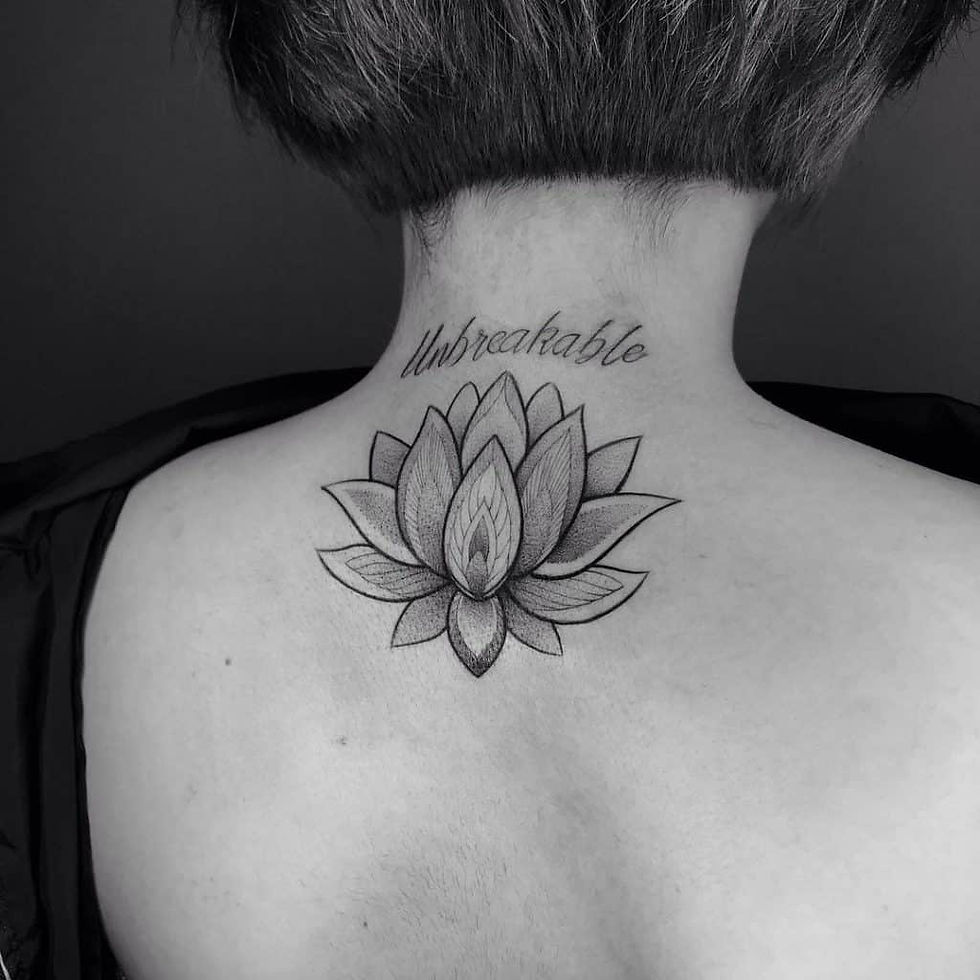 Cute cat silhouette neck tattoos for women, playful minimalist on side neck curve.