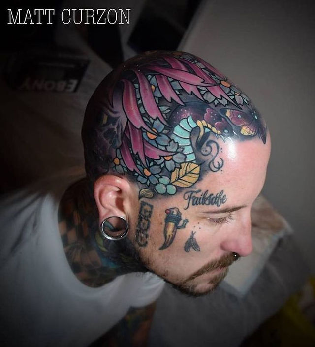 Scalp Tattoo