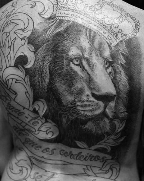 Tatuagem de Leão