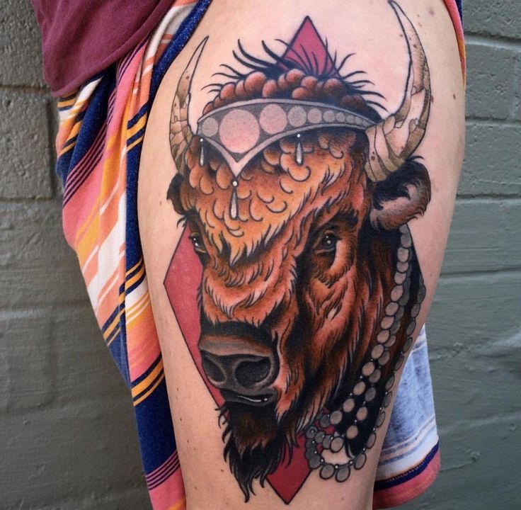Bison Tattoo