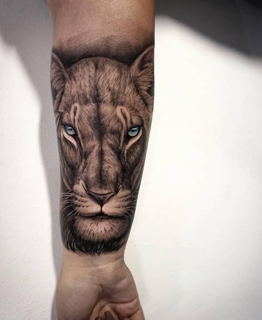 Tatuagem de Leão