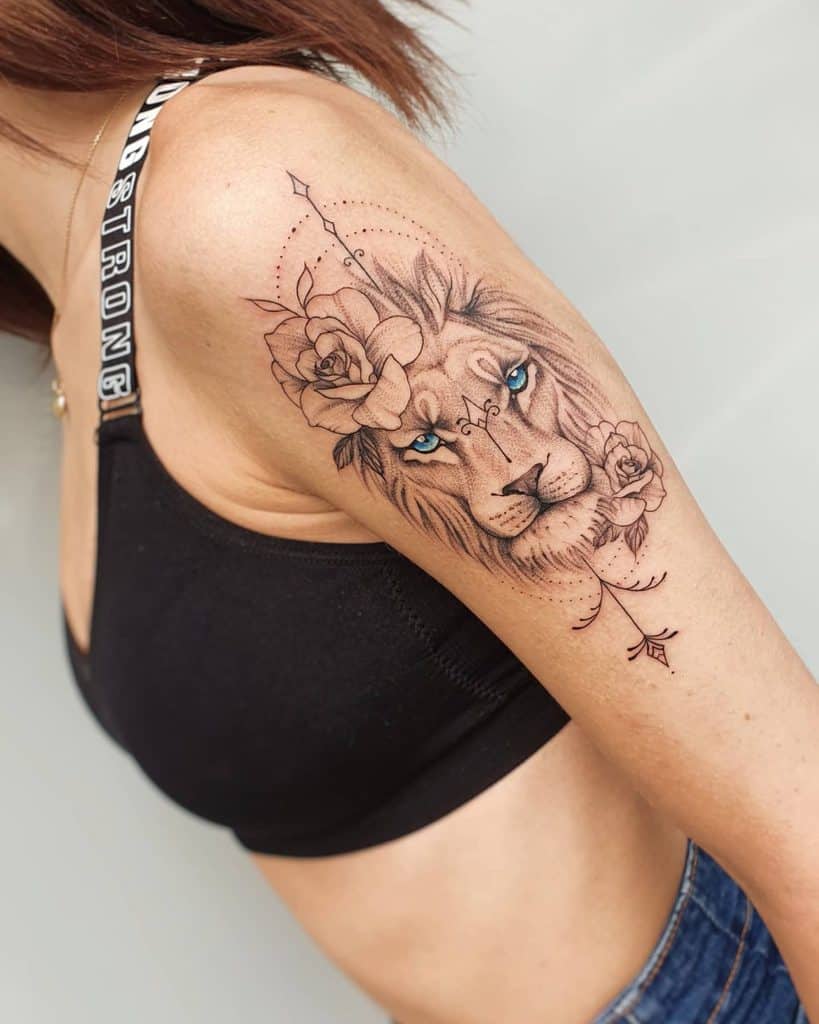 Tatuagem de Leão