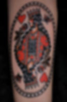 Queen of Hearts Tattoo