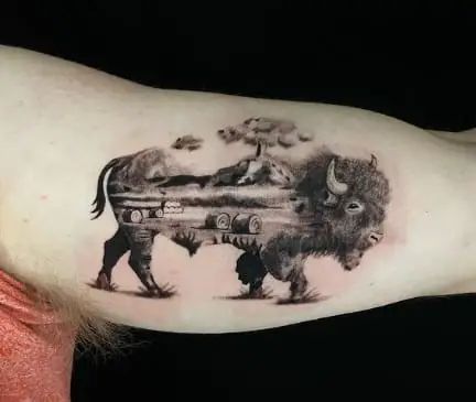 Bison Tattoo