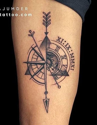 Best Placements for Compass Tattoos