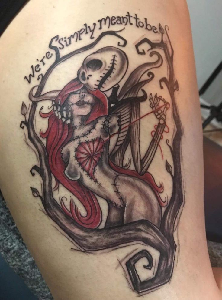 Halloween tattoo