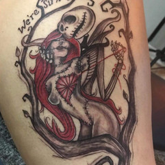 Halloween tattoo