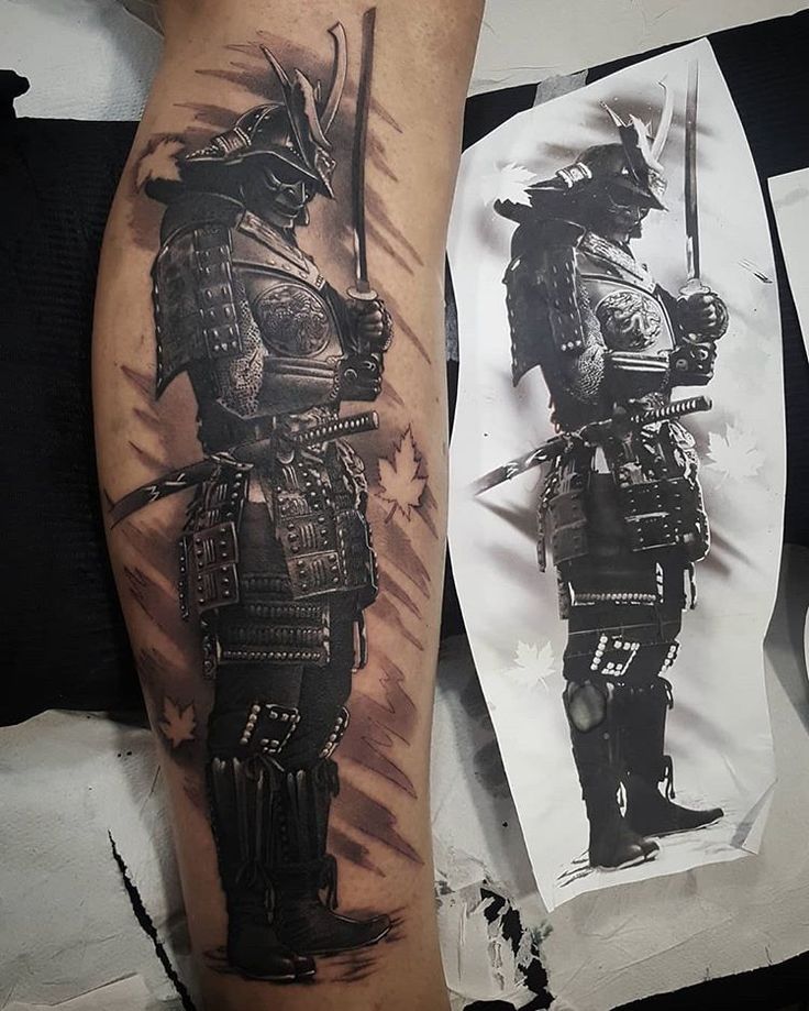 Tatuagem de Samurai