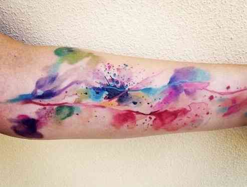 Watercolor Tattoos