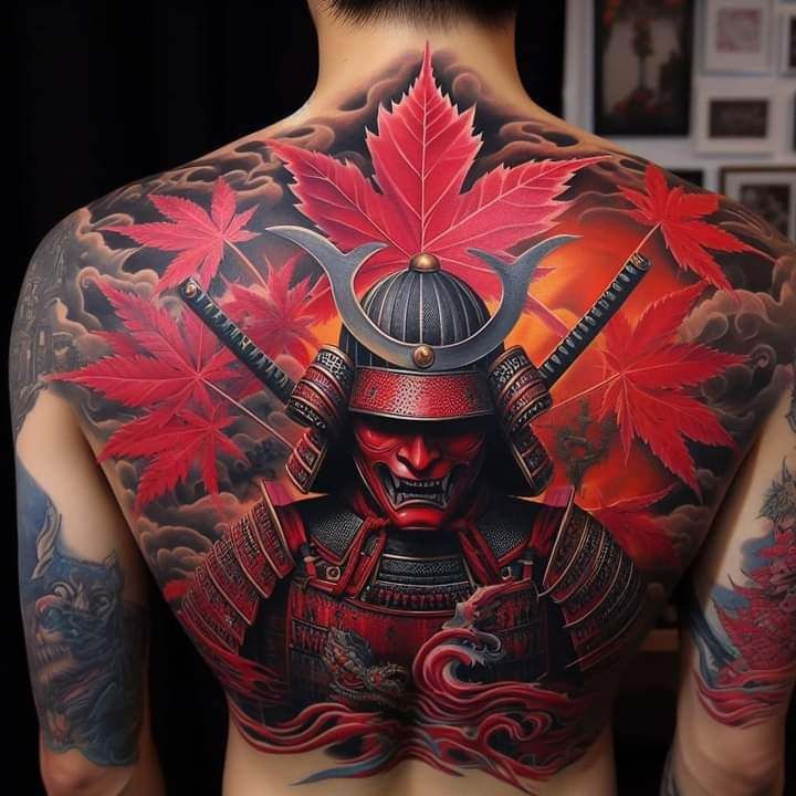 Tatuagem de Samurai