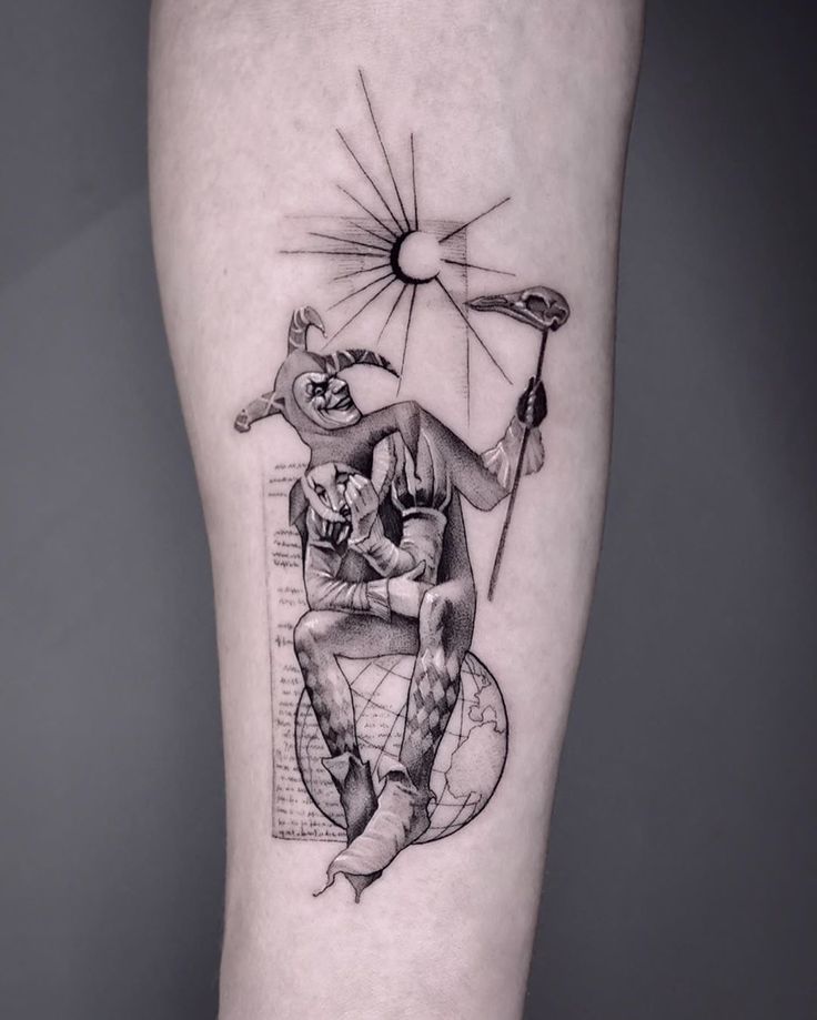 tatuagem-de-palhaco