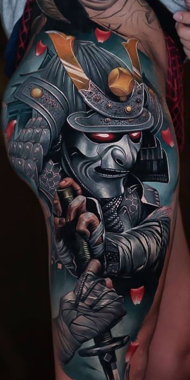 Tatuagem de Samurai