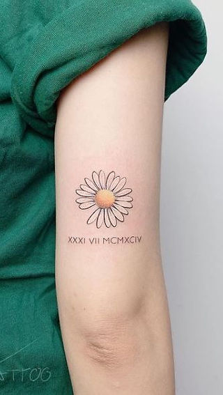 Daisy Tattoo