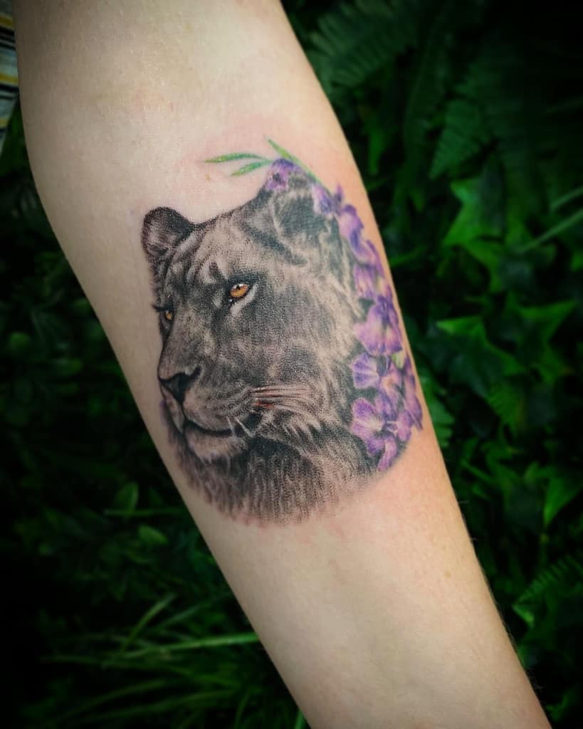Tatuagem de Leão