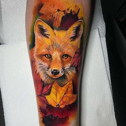 Tatuagem de Raposa