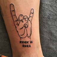 Rock and Roll Tattoos