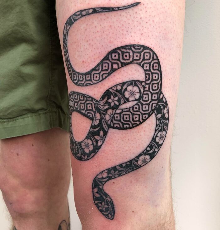 Snake tattoo