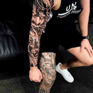Tattoo no Braço Masculino