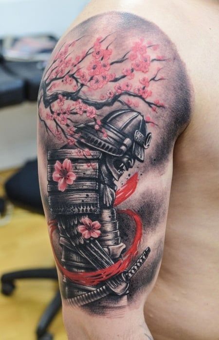 Tatuagem de Samurai