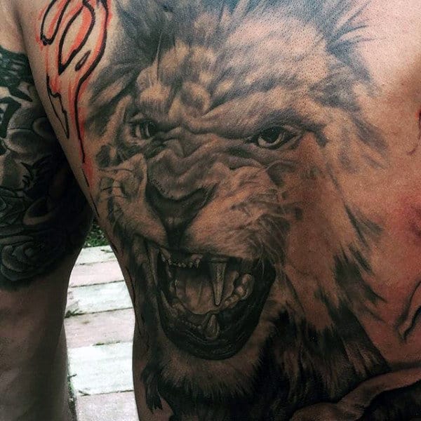 Tatuagem de Leão