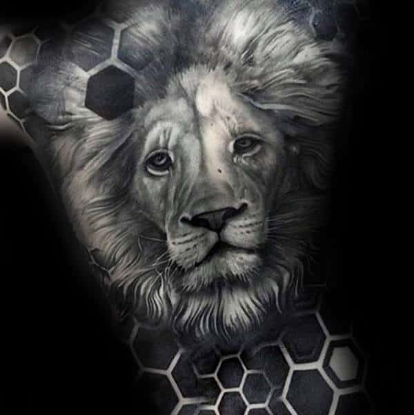 Tatuagem de Leão