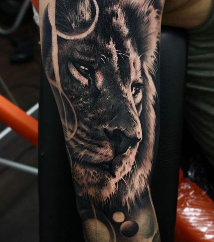 Tatuagem de Leão