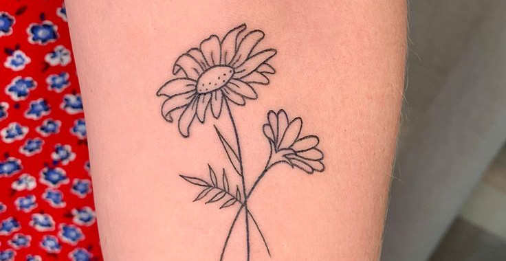 April Birth Flower Tattoos