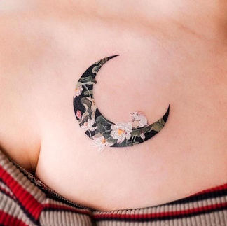 Moon Tattoo 