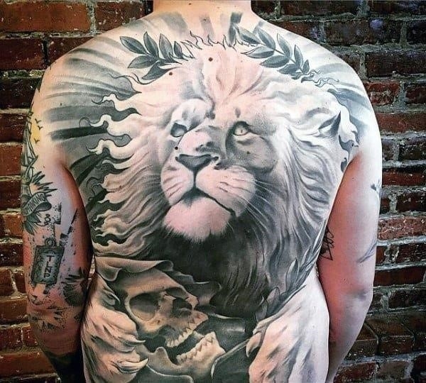 Tatuagem de Leão