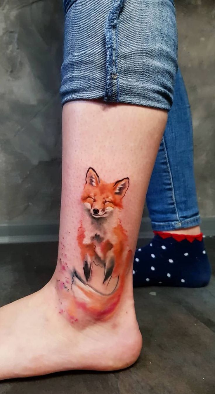 Tatuagem de Raposa