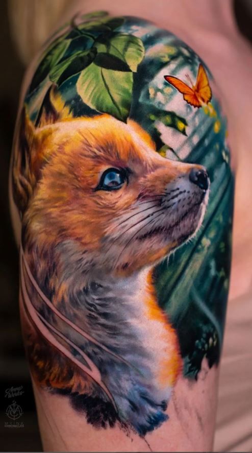 Tatuagem de Raposa