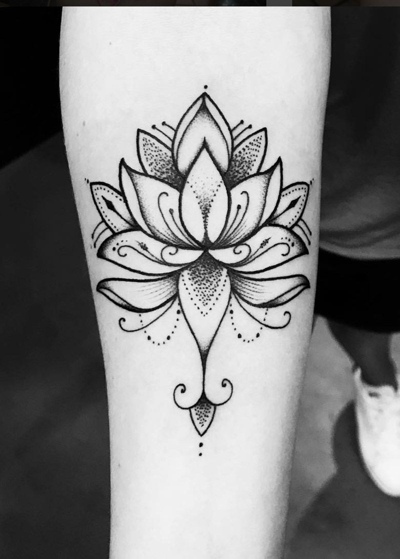 Tatuagem da Flor de Lótus