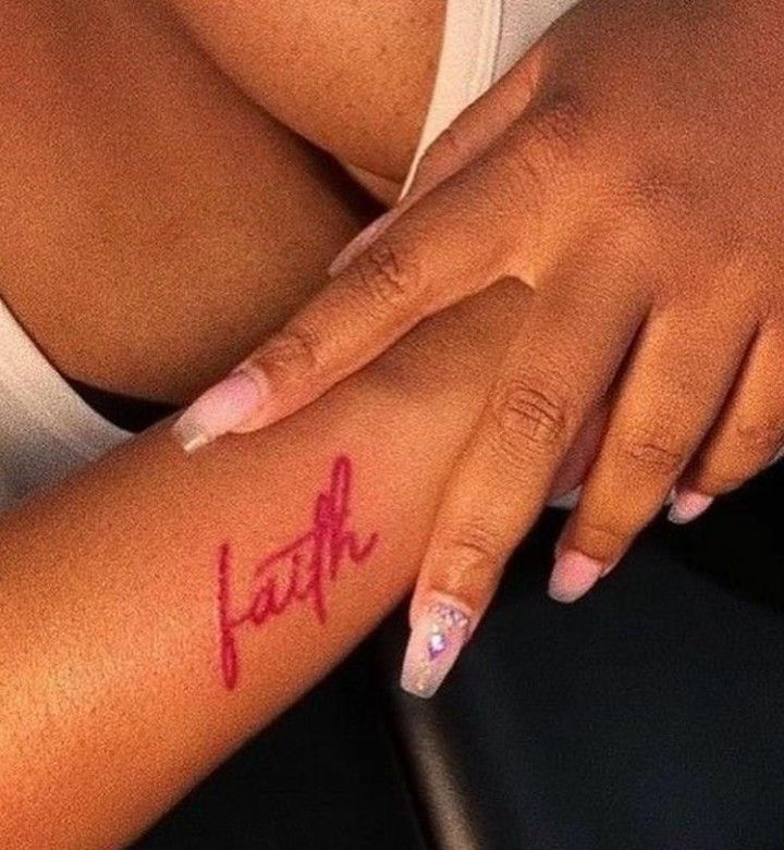 imagem de Tatuagem Fé