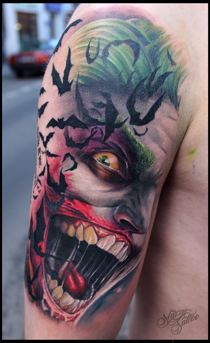 tatuagem-de-palhaco