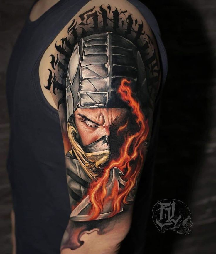 Tatuagem de Samurai