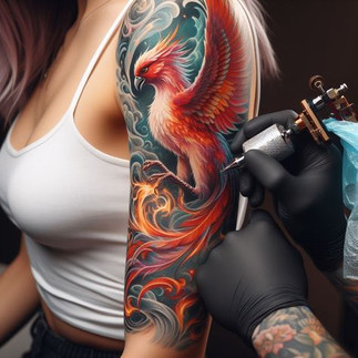 fenix tatuagem