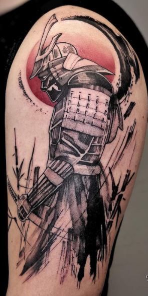 Tatuagem de Samurai