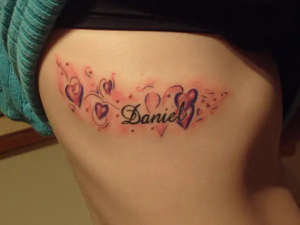 imagem de Tatuagem com Nome de Filho