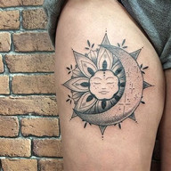 Sun Tattoo