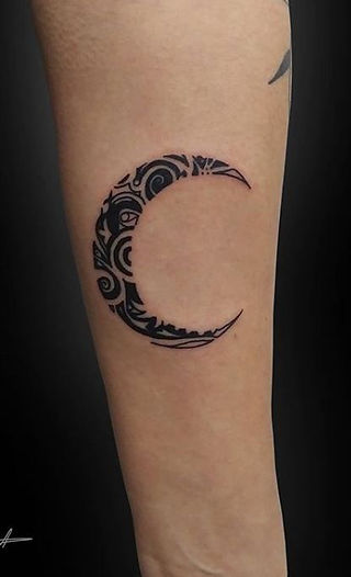 Moon Tattoo 