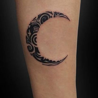 Moon Tattoo 