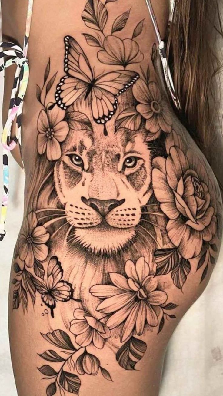 Tatuagem de Leão