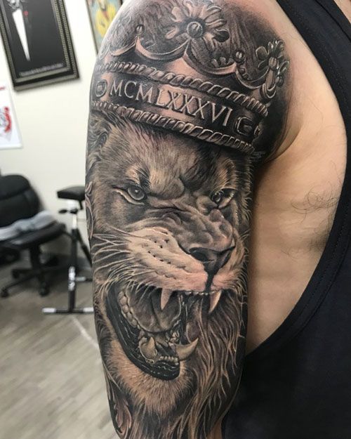 Tatuagem de Leão