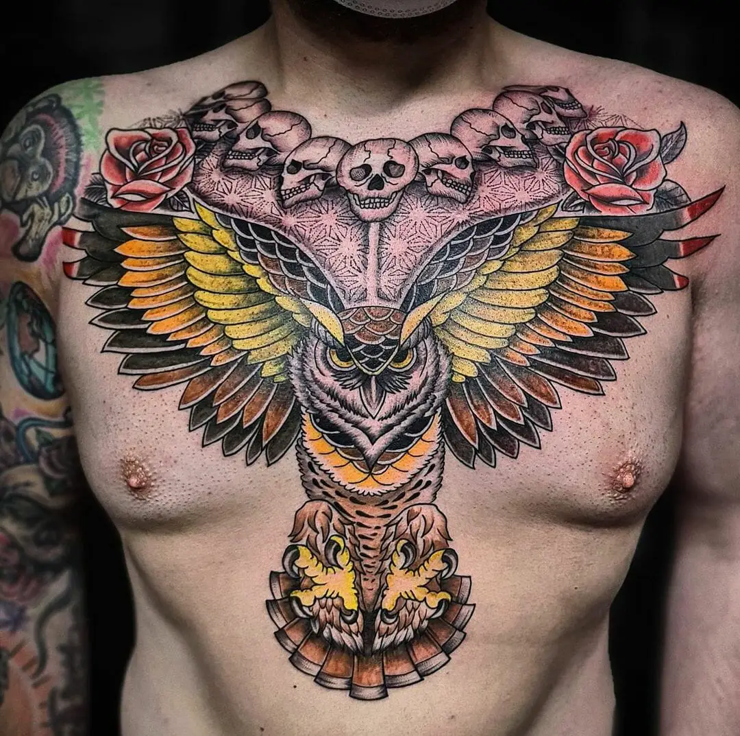 Tatuagem no Peito