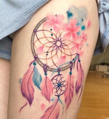 Tatuagem de apanhador de sonhos