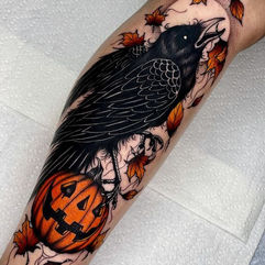 Halloween tattoo