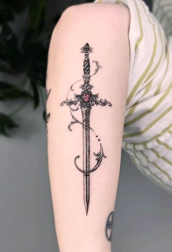 Sword Tattoos 2025 Meanings Designs Placement Ideas Sword Tattoos 2025 Meanings Designs Placement Ideas