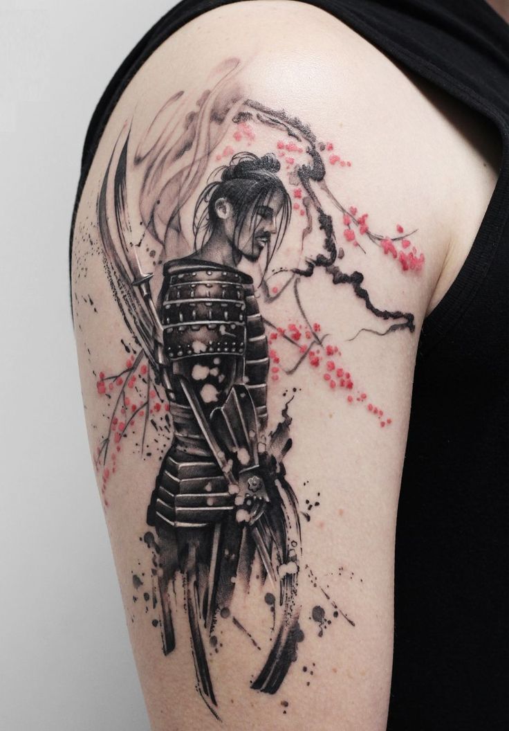 Tatuagem de Samurai